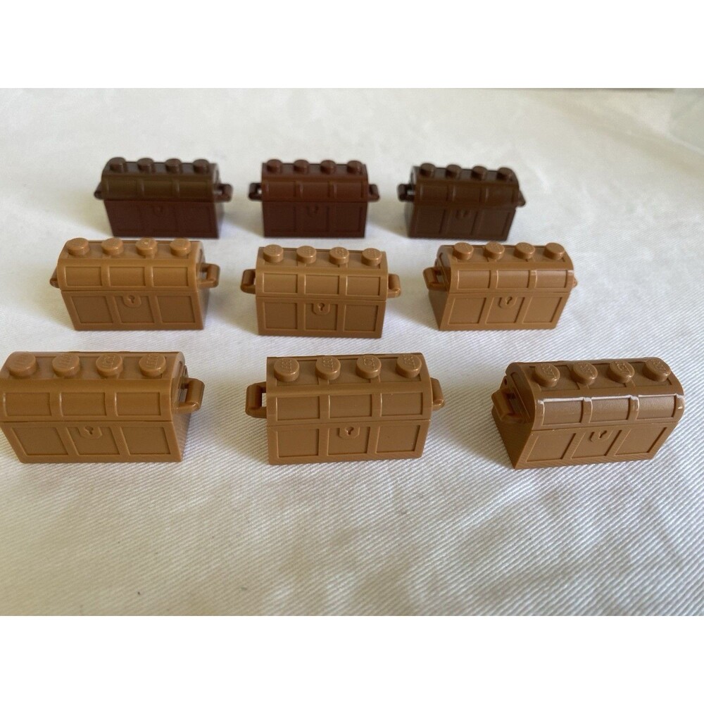 Lot of 9 LEGO Treasure Chests 4739/29336/28699 #77 - Picture 2 of 2